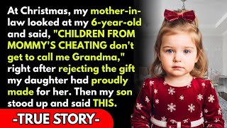“Children from mommy’s cheating don’t get to call me Grandma,” my MIL told my 6-year-old.