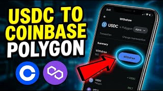 How to withdraw USDC to Coinbase using Polygon network - Quick Tutorial