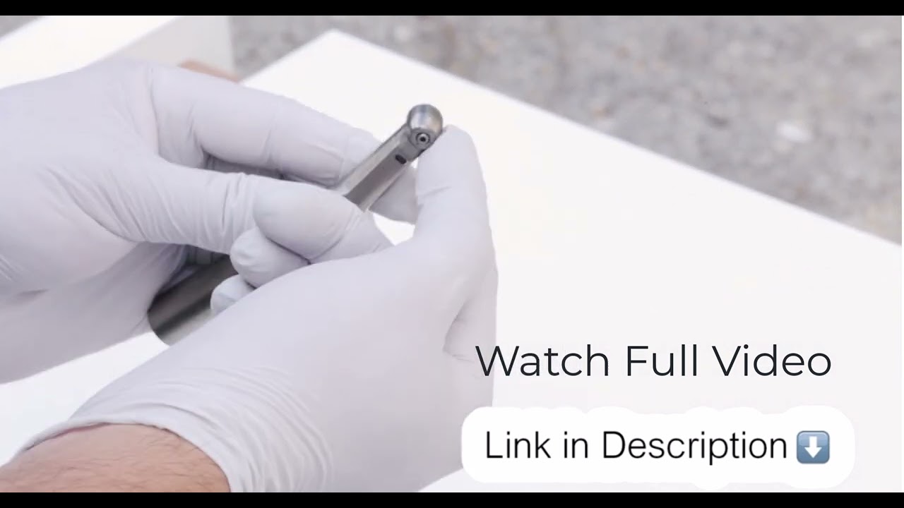 Dental Airotor Handpiece Repair - Easy in 3 minutes