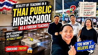 Classroom Reality in Thailand!🇹🇭 