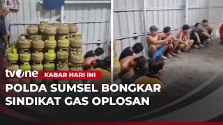 Gerebek Sindikat Gas Oplosan di Palembang | Kabar Hari Ini