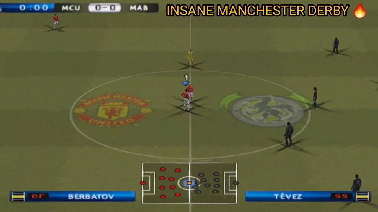 🔥 THIS MANCHESTER DERBY WAS INSANE! | Man United 🆚 Man City – PES 2010