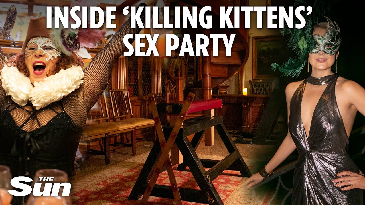 Inside Killing Kittens sex party with footballers, masked celebs & 60 naked strangers having