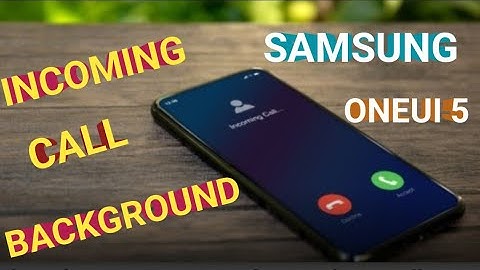 oneui 5.0 incoming call background samsung galaxy ♥️ | android 13
