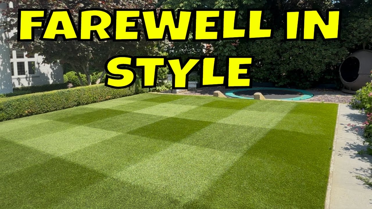Final Farewell At Former Britain's Best Lawn Ends In Style.