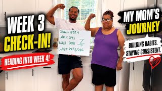 My Mom’s Weight Loss Journey | Week 3 Progress & Honest Update (You’ll Be Shocked At Her Progress)