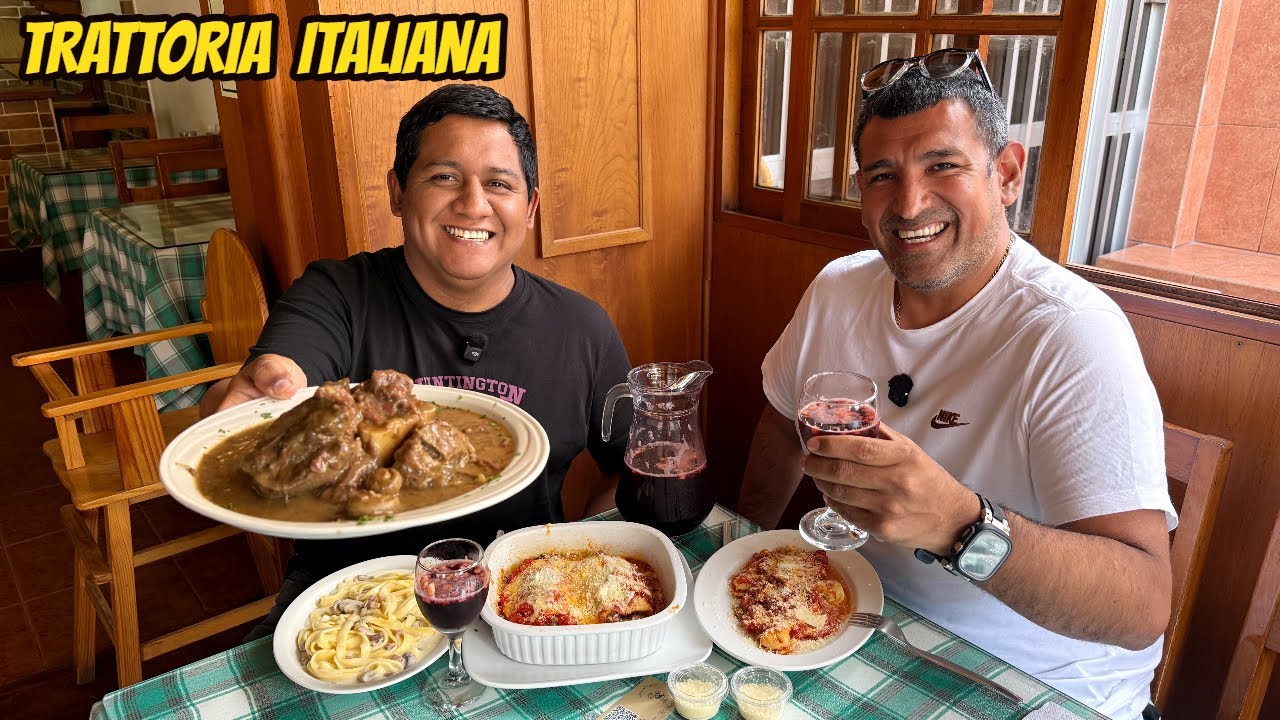 TRATTORIA ITALIANA OCULTA de La Victoria: ¡COMÍ COMO REY y NO LO CONOCÍAS!