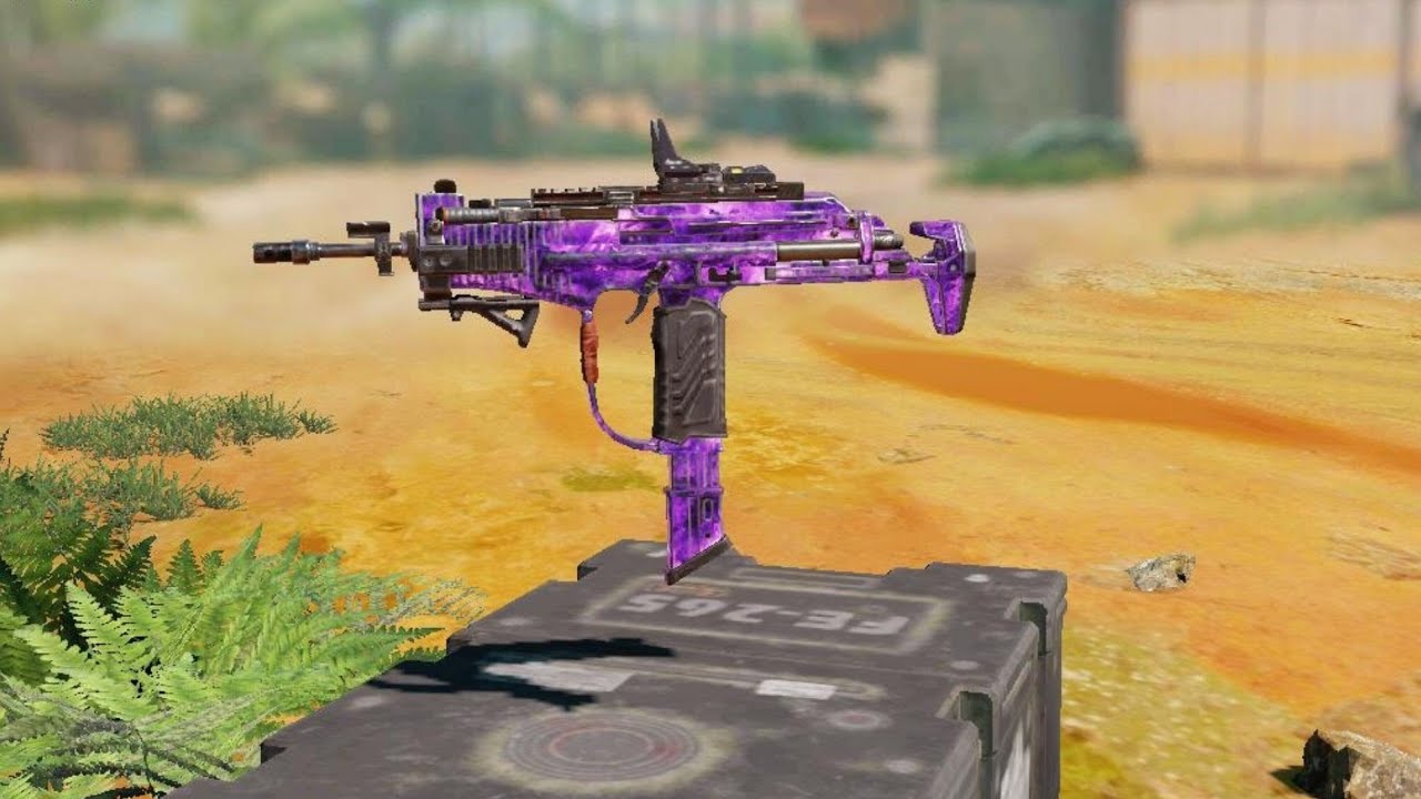 MSMC Aether Crystal Camo | COD MOBILE ZOMBIE