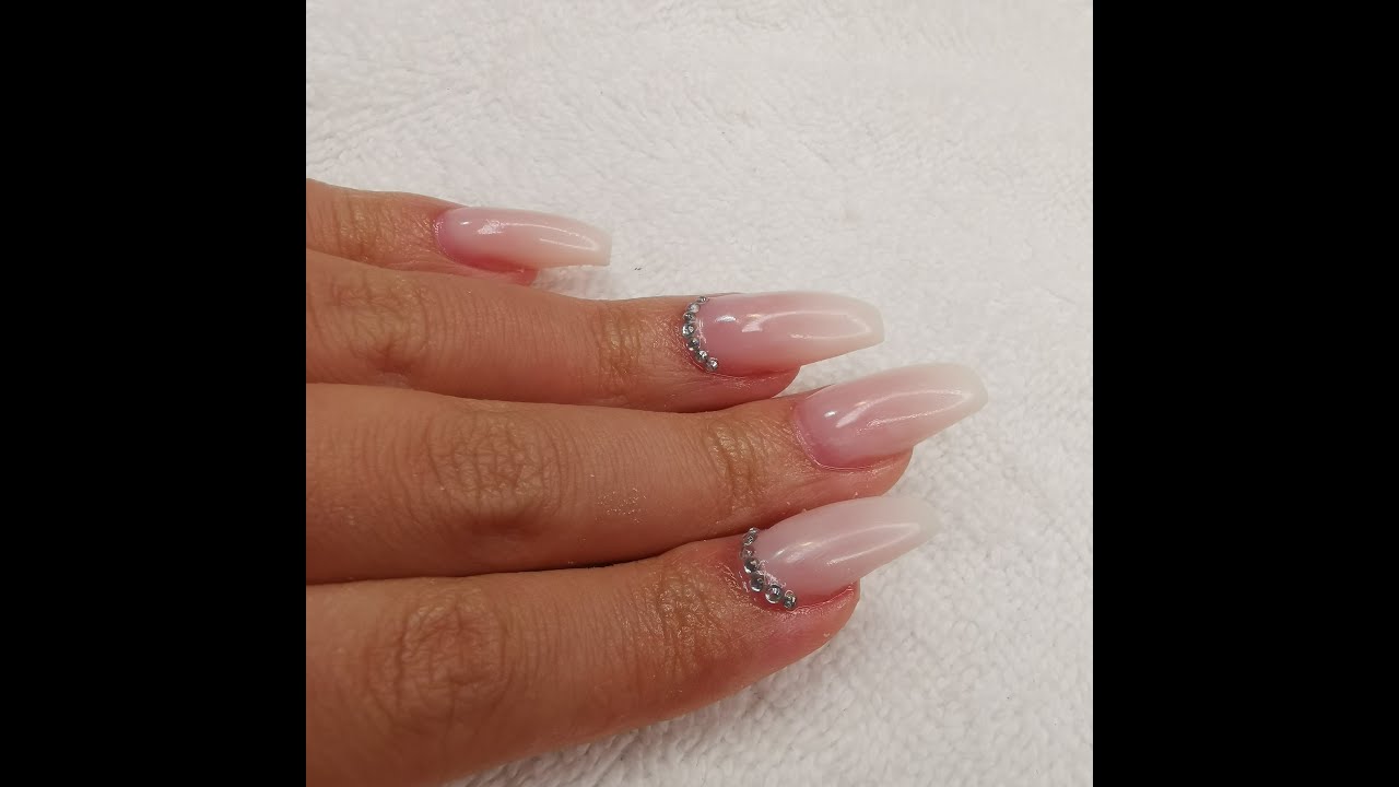 Polygel BabyBoomer FrenchFade Ombre Nails