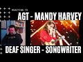 IM NOT CRYING YOU&#39;RE CRYING !!!  AGT - MANDY HARVEY SINGS ORIGINAL PEICE. REACT [REACTION]