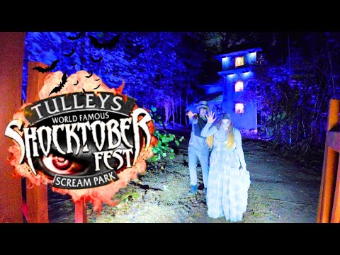 We Visit The UK's BEST Halloween Attraction? - Tully's Shocktober Fest