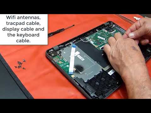 Acer C722 Chromebook  Motherboard and Daughterboard Replacement