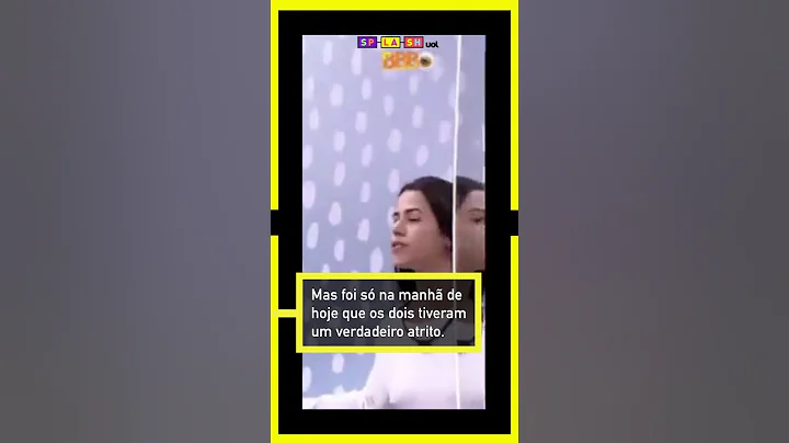 BBB 22: Primeira treta entre Larissa e Gustavo concluída com sucesso!  #Shorts