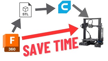 how to export STL. files from Fusion 360 and a short cut