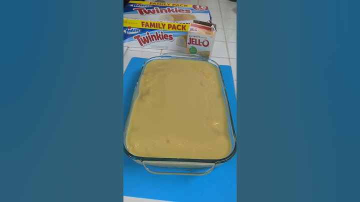 No Bake Twinkie Cake