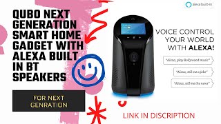 Qubo Next Generation Smart Home Gadget With Alexa Built In Bt Speakers