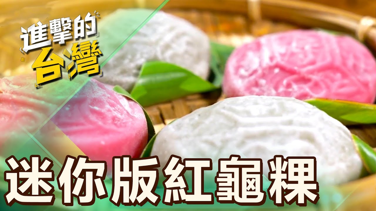 迷你版紅龜粿草仔粿 顛覆傳統外皮軟Q內餡鹹香 第485集《進擊的台灣》part5｜陳怡廷