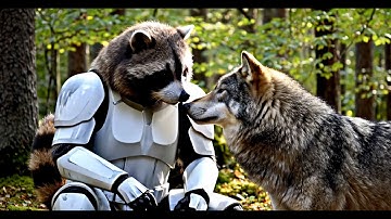 Raccoon Trooper VLOG - First day on Earth