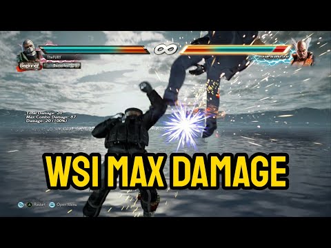 Bryan WS1 Hardest Combos | 80 Damage (Outdated)