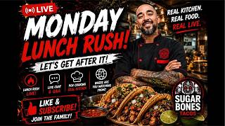 🌮🔥 THE WEEK STARTS HERE. | MONDAY LUNCH RUSH