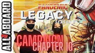 PANDEMIC LEGACY SEASON 2 | Boardgame | Playthrough ***SPOILERS*** | Chapter 10: A Means to a Cure screenshot 2