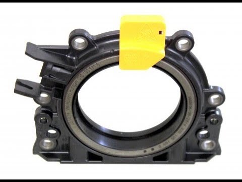 How to install Audi crankshaft oil seal / Как установить  сальник коленвала Audi