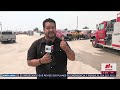 Incendio de maleza en Palo Pinto: hay órdenes de evacuación, cierre de vías y clases suspendidas