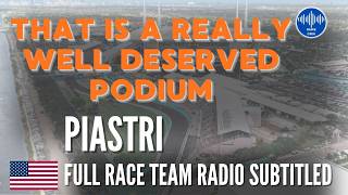 "Plenty more to come" - Oscar Piastri -  Full Team Radio Miami Grand Prix 2026