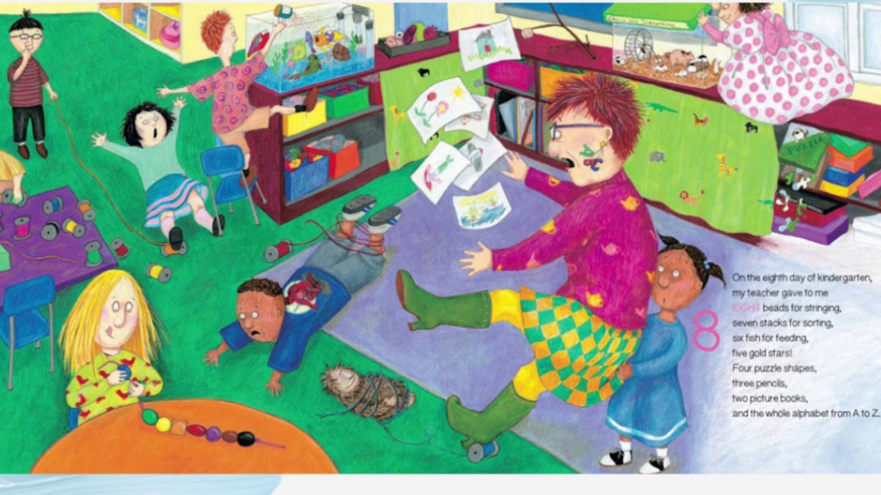 The Twelve Days of Kindergarten: A Counting Book