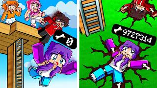 Minecraft'ta TÜM KEMİKLERİMİZİ KIRDIK!