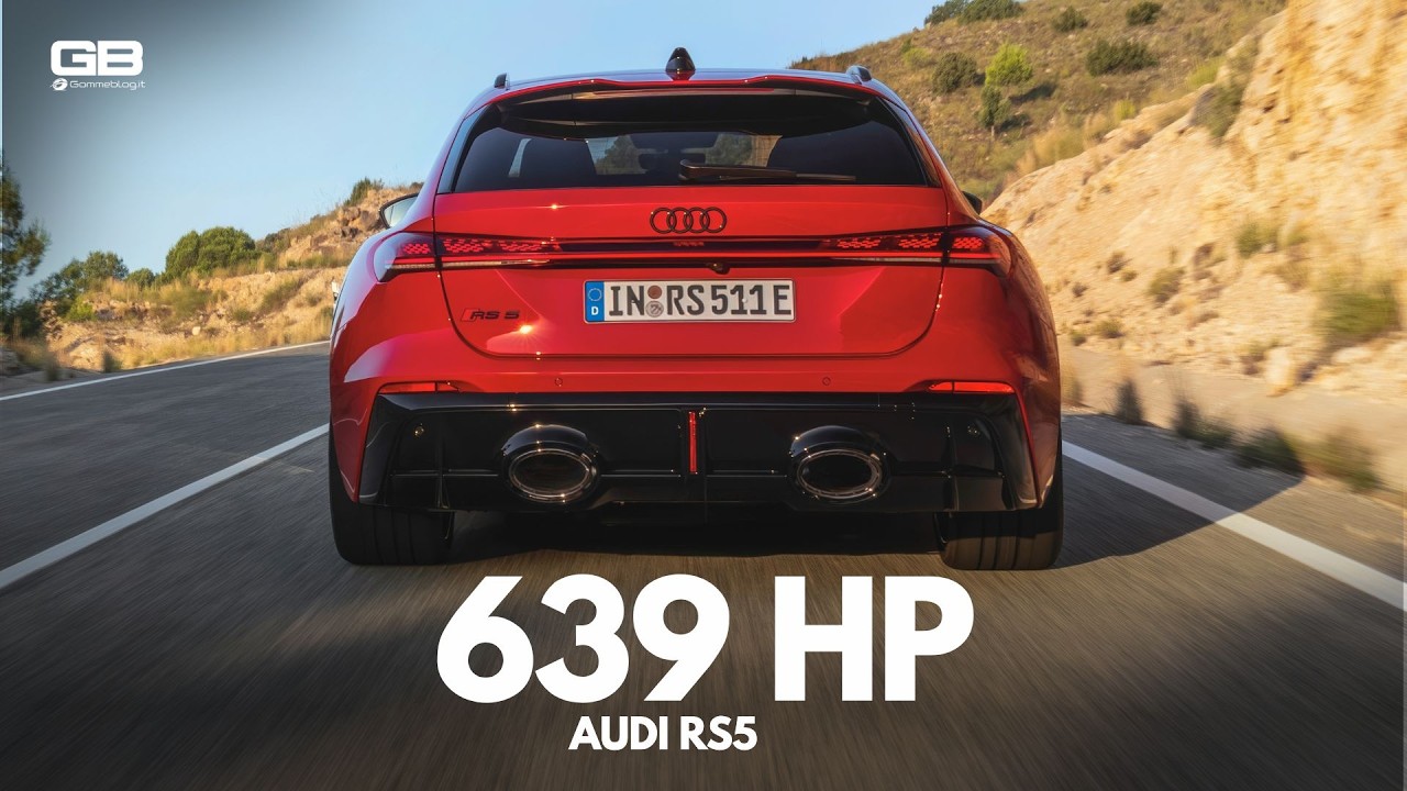2026 Audi RS5 RS (639 HP) - Torque Rear & New Driving Dynamics