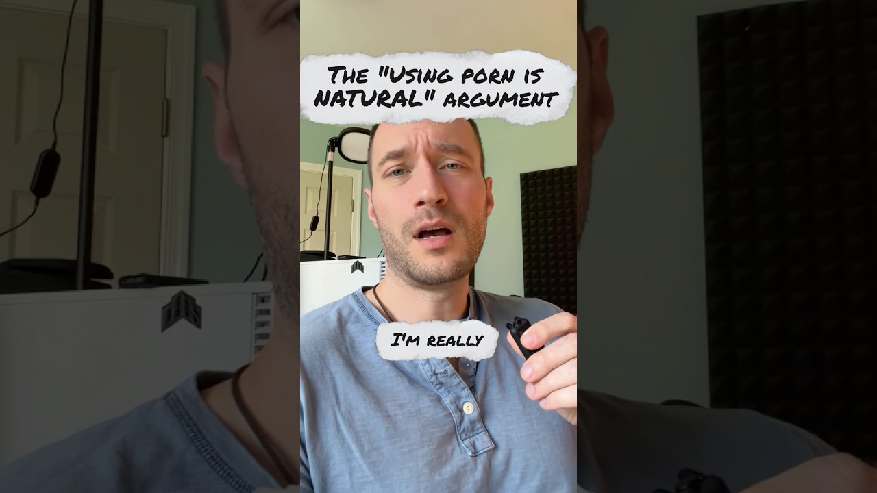 ⁣The "Porn is Natural" Argument is DUMB... #nofap #pornaddiction #selfmastery