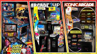 Arcade1Up New Supremes, Iconic Arcades Burgertime & Double Dragon Games & So Much New Pinball!