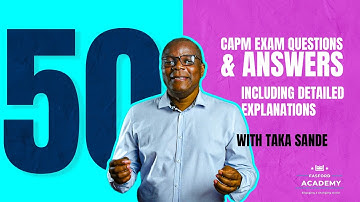 50 CAPM Practice Questions and Answers