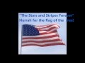 THE STARS AND STRIPES FOREVER John Philip Sousa words lyrics popular patriotic songs sing-along