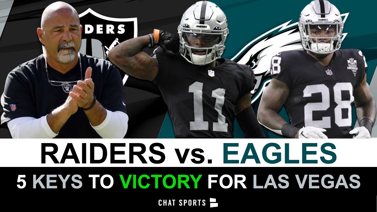 Las Vegas Raiders 5 Keys To Victory Vs. The Eagles In NFL Week 7 Feat