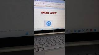 Email ✉️ icon shot track video #viral #computer #email #asmr