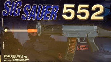 2004 SIG-Sauer SG 552 (Spring, Academy Pastic Model) Review
