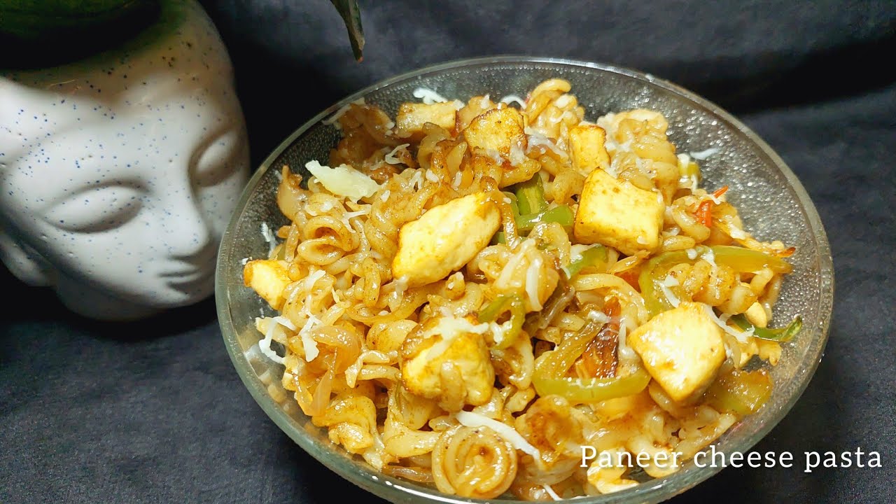 Paneer Cheese Pasta Recipe Pasta With Paneer Recipe Pasta Recipe