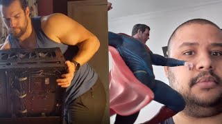 Watch henry cavil build a gaming pc ...