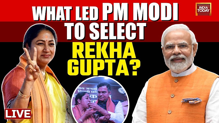 Rekha Gupta Swearing In Ceremony Live | PM Modi Live | Delhi CM Oath Ceremony Live |India Today Live