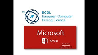 ECDL MICROSOFT ACCESS TEST1 PART#A