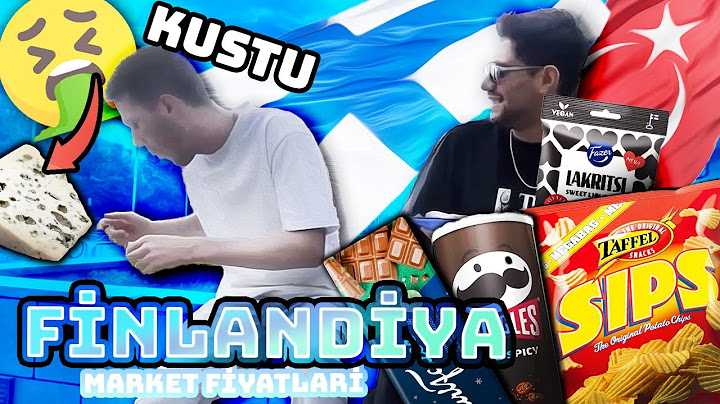Finlandiya'da Market Fiyatları Şok Etti! Türkiye ile Kıyasladık (2025) 50 liralık Aldık :D