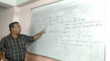 Partial derivative part 2 for BCA,B.Tech, MCA By Prof.Dipanjan kr.Dey,M.sc,M.Tech