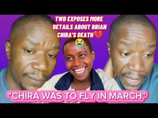 SHOCKING😮TRUTH WATCHDOG EXPOSES MORE MYSTERIOUS DETAILS ABOUT BRIAN CHIRA'S DEATH💔😭🕊 class=