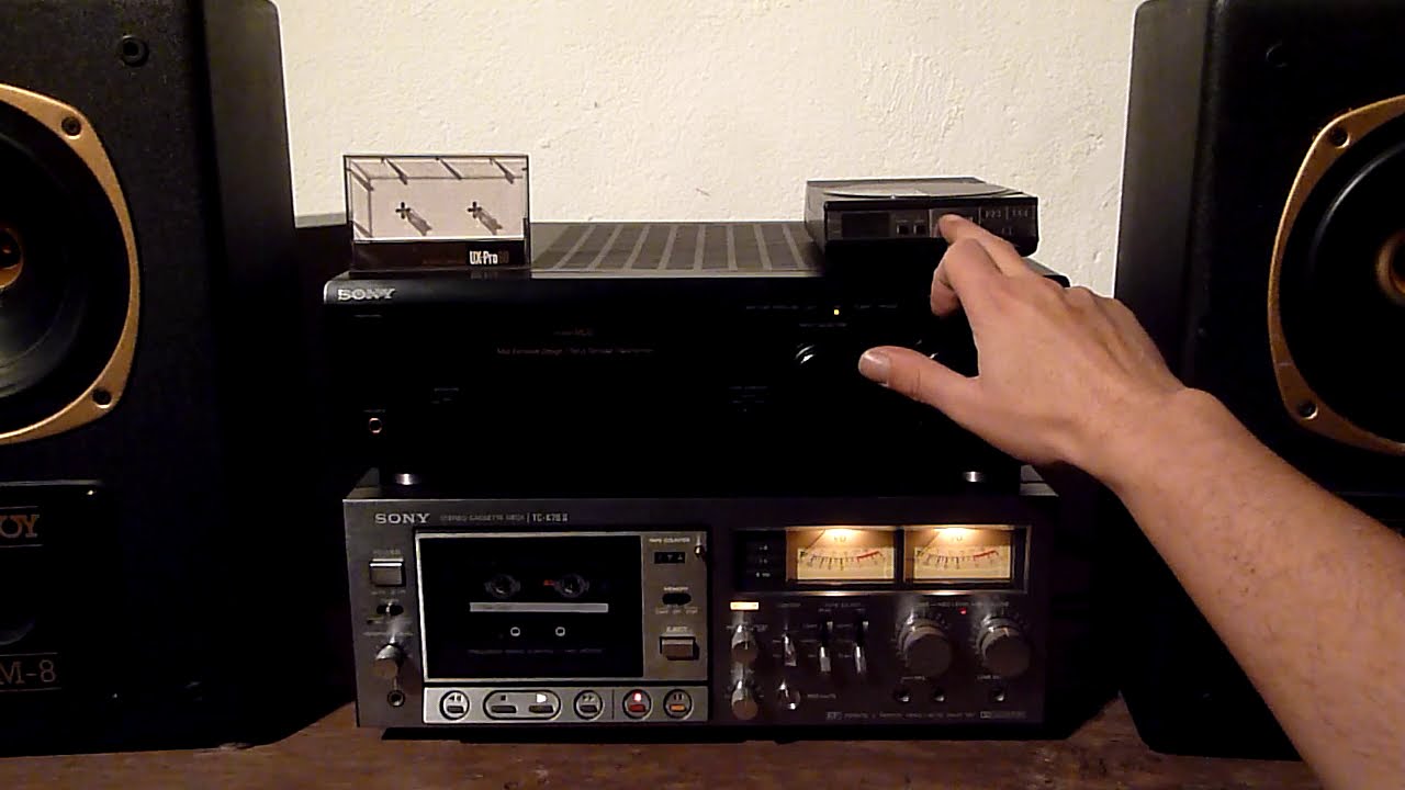 Sony TC-K7B Mk II recording demo