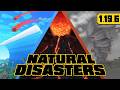 Testing 3 types of natural disasters in Minecraft