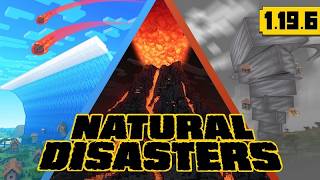 Testing 3 types of natural disasters in Minecraft
