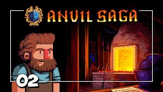 The Workshop and the Library - ANVIL SAGA Gameplay Spanish Ep 2