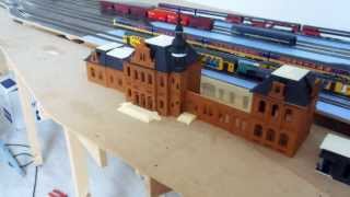 Modelbaan Zilverdam, layout update november 2013